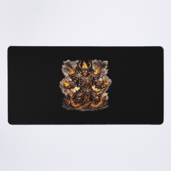 Item preview, Infernal Ironhorn Doom Warlord designed and sold by CaitlinMarkse.