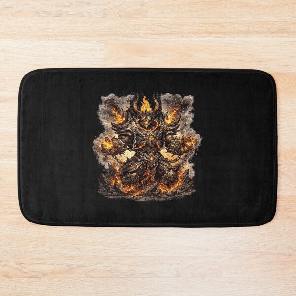 Item preview, Infernal Ironhorn Doom Warlord designed and sold by CaitlinMarkse.