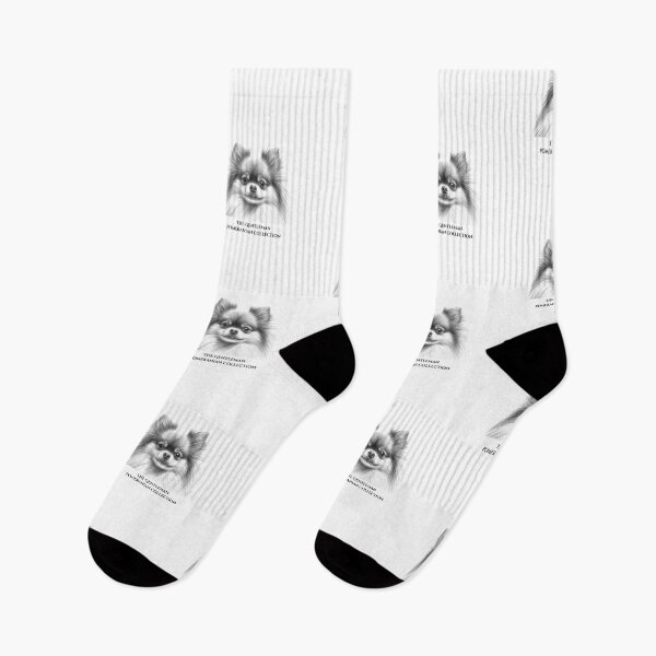 Item preview, Gentleman  Pomeranian | Elegant Dog Pencil Sketch designed and sold by VibeArtlyStudio.