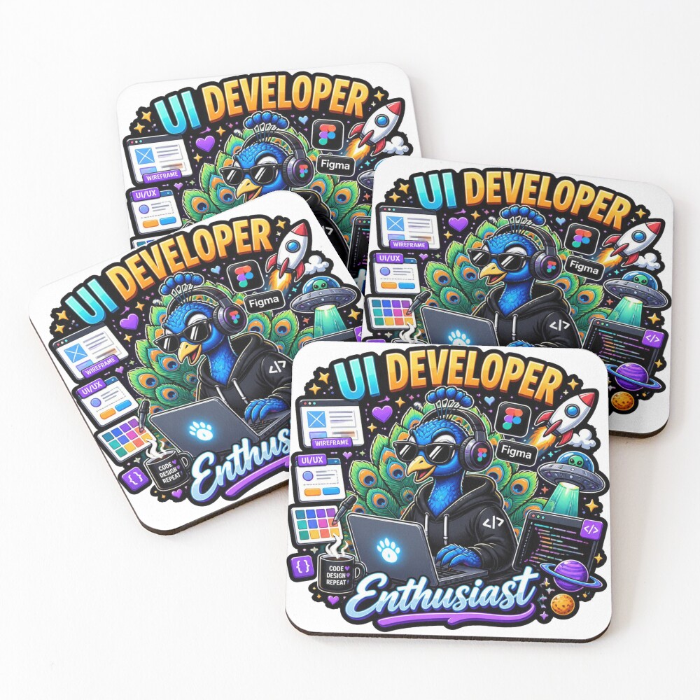 Item preview, Coasters (Set of 4) designed and sold by NuniDesigns.