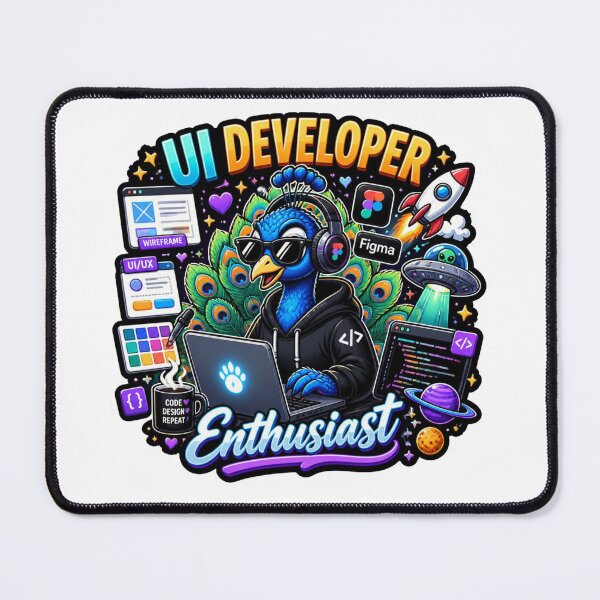 Item preview, UI Developer Sticker | UX Designer Interface Design Gift designed and sold by NuniDesigns.