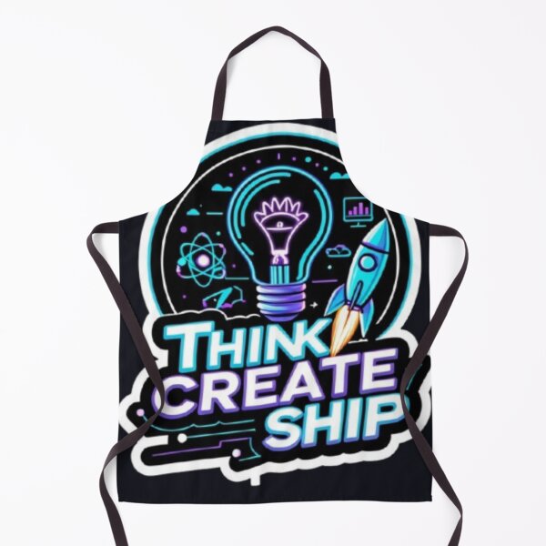 Item preview, Think Create Ship Entrepreneur and Creator Sticker for Builders designed and sold by skillifyme.