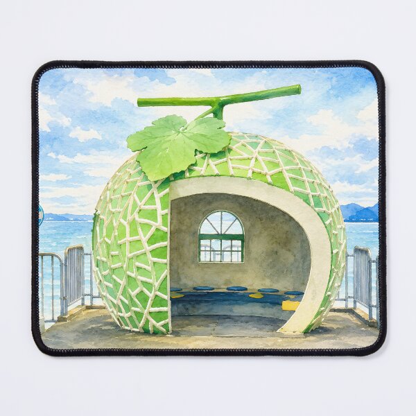 Item preview, Melon Bus Stop (Hiragen) designed and sold by HOMETOWN86.