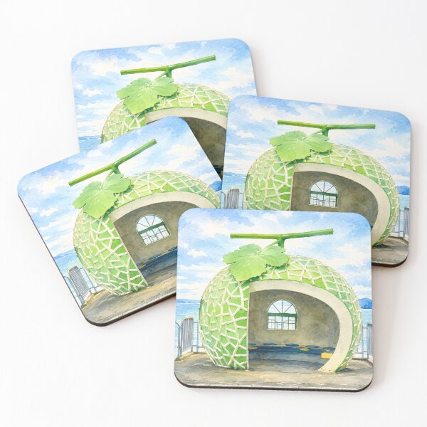Item preview, Melon Bus Stop (Hiragen) designed and sold by HOMETOWN86.
