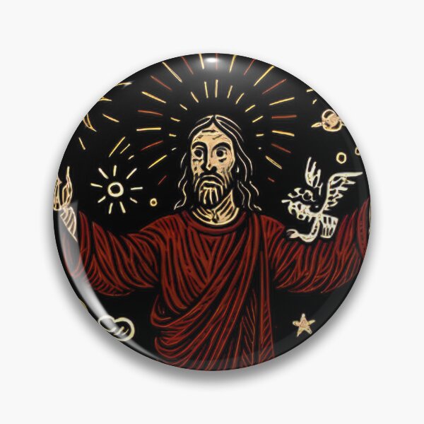 Item preview, Weather Vane Jesus – hip Meets Defiance Graphic Tee #366 designed and sold by sandrahofer-art.