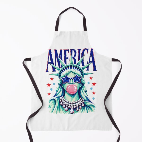 Item preview, America Statue Of Liberty Blowing Bubble Gum 4th Of July designed and sold by SweetCornrrFun.