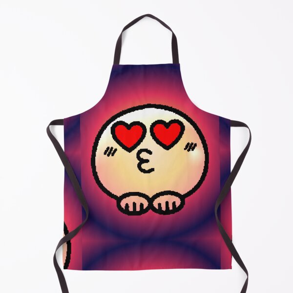 Item preview, Kawaii Face Eyes Heart Kiss Pixel Romantic designed and sold by AstronautMerch.