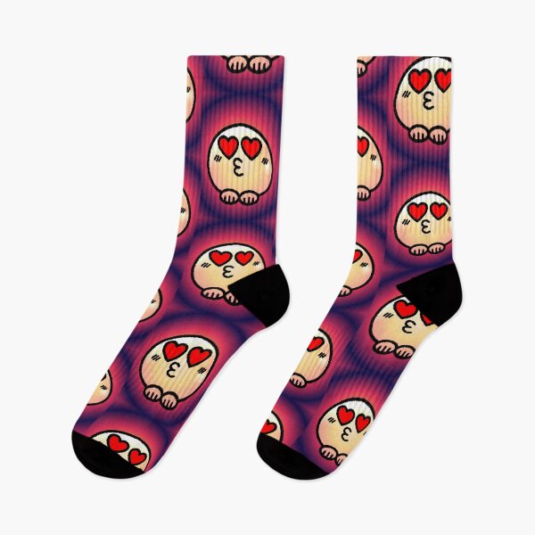Item preview, Kawaii Face Eyes Heart Kiss Pixel Romantic designed and sold by AstronautMerch.