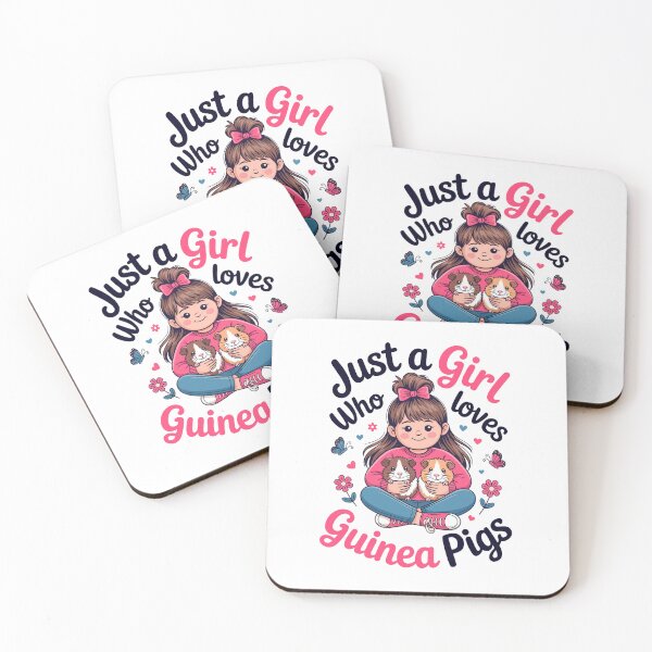 Item preview, Just a Girl who loves Guinea Pigs designed and sold by jkrphoto.