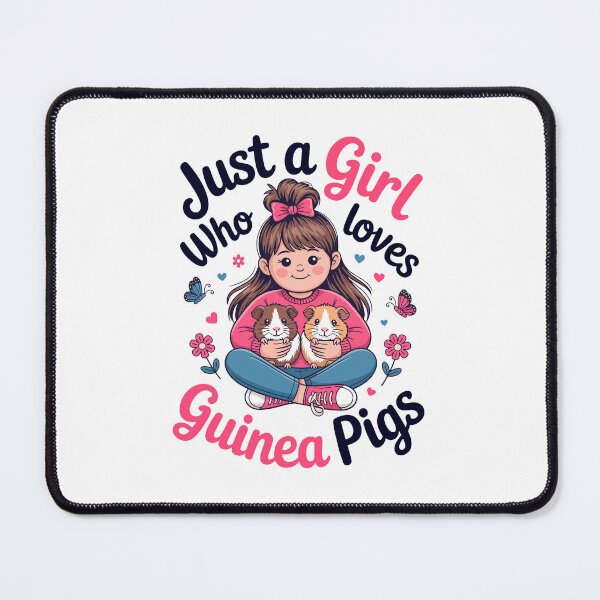 Item preview, Just a Girl who loves Guinea Pigs designed and sold by jkrphoto.