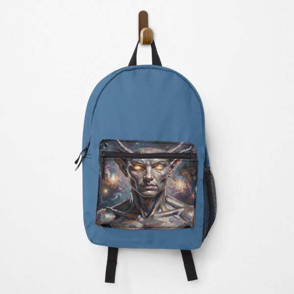 Item preview, Cosmic impasto portrait of an ancient celestial being made of dust, mists, and galactic energy designed and sold by FotoworldEdel.