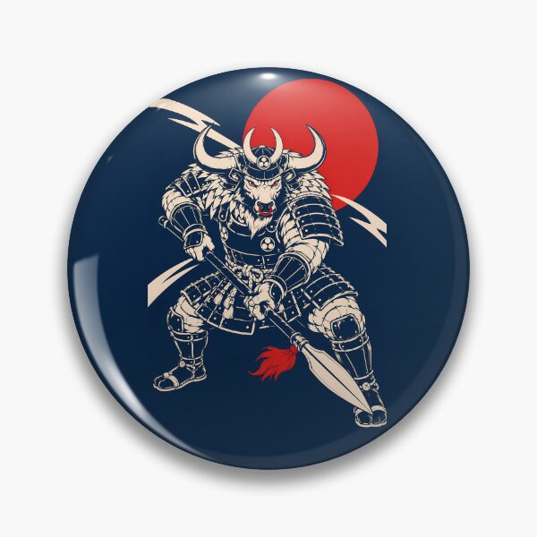 Item preview, Samurai Buffalo designed and sold by KungPowUnicorn.