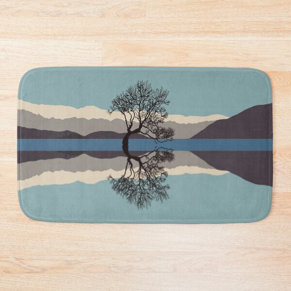 Item preview, Tree on the Lake - Wānaka New Zealand   designed and sold by BlackthornDsign.
