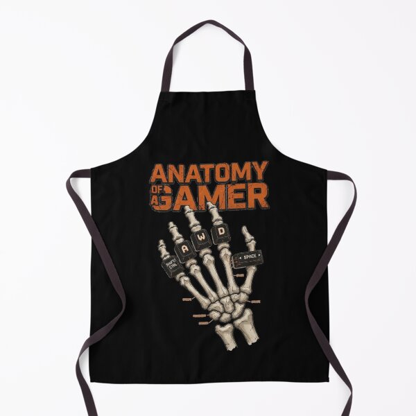 Item preview, Anatomy of A Gamer Skeleton Hand Funny WASD Gaming Vintage designed and sold by CF_VintageDesign.