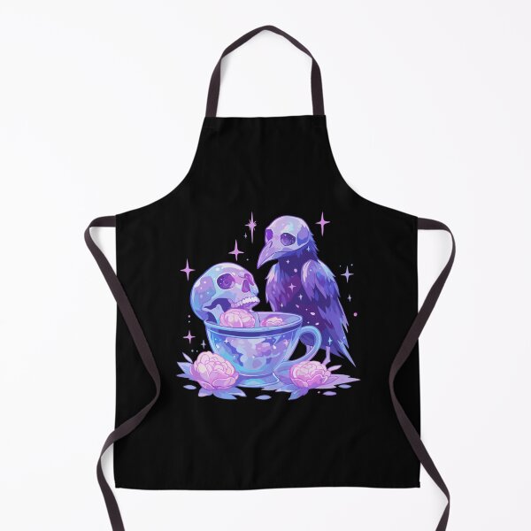 Item preview, Pastel Goth Crow Tea Party Gothic Art designed and sold by Tinycraftyalien.