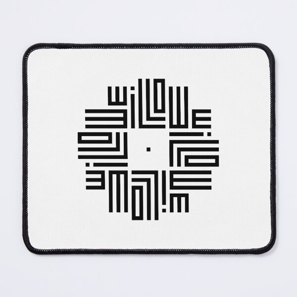 Item preview, WILLOW | Black | Modern Geometric Kufi Calligraphy | From Name to Art designed and sold by FOR YOUR NAME.