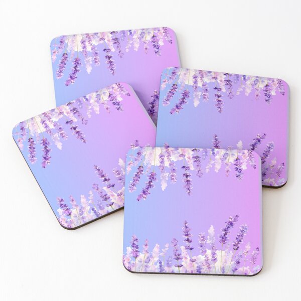 Item preview, Lavender Flowers  - Watercolor Floral Art designed and sold by MadeByMira.