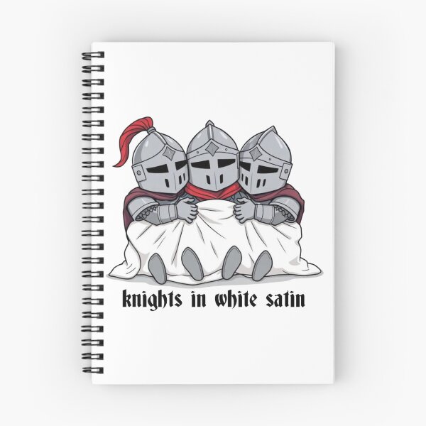 Item preview, Funny Knights in White Satin Cartoon designed and sold by BeautifulVibe.