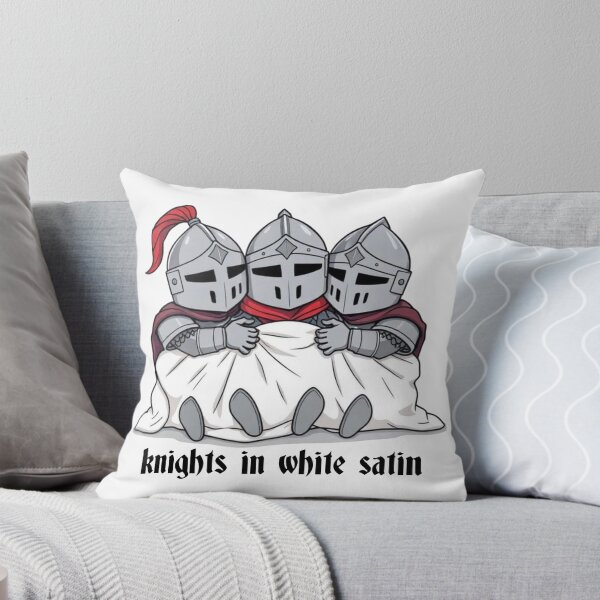 Item preview, Funny Knights in White Satin Cartoon designed and sold by BeautifulVibe.