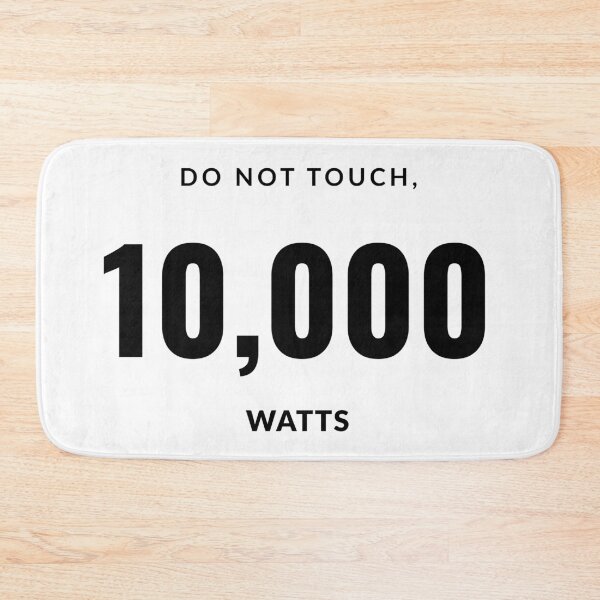 Item preview, Do not touch 10000 watts designed and sold by ArtistTejal.