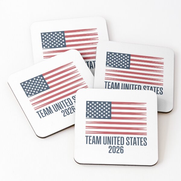 Item preview, Team United States USA 2026 Fan Flag T-Shirt V1 designed and sold by DBWStudios.