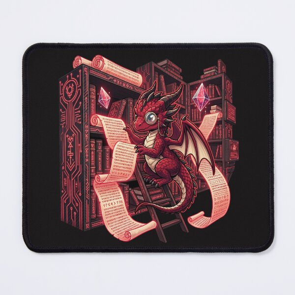 Item preview, The Code Archivist: Red Dragon Information Matrix designed and sold by MarkRemarkable.