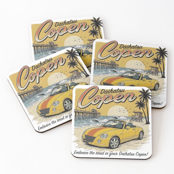 Item preview, Retro Summer Sunset Copen JDM Beach Cruiser designed and sold by AdyKurniawan.