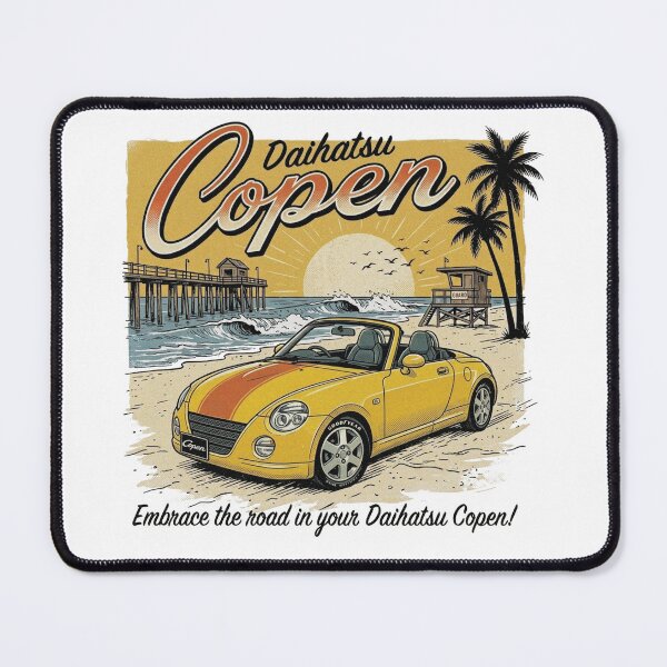 Item preview, Retro Summer Sunset Copen JDM Beach Cruiser designed and sold by AdyKurniawan.