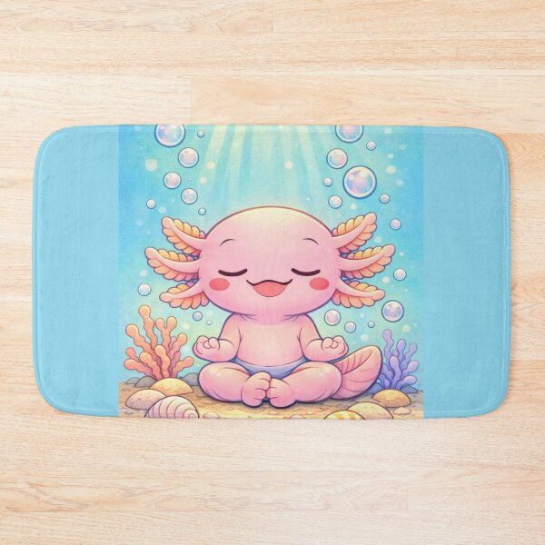 Item preview, Axolotl Zen Moment - Underwater Meditation designed and sold by ImagineNature.