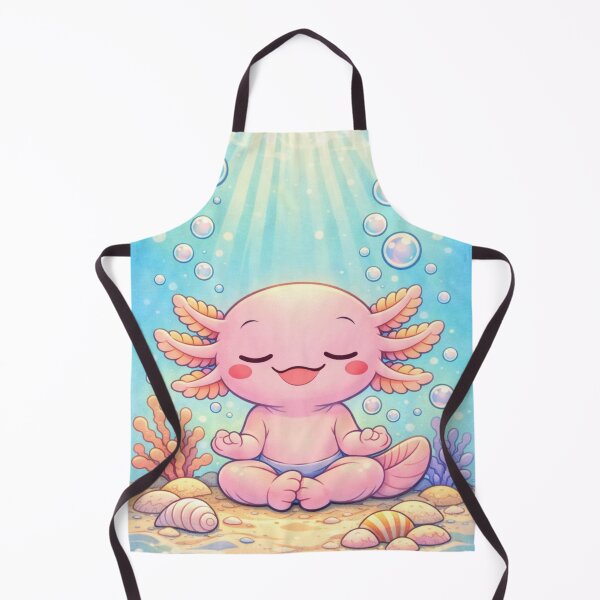 Item preview, Axolotl Zen Moment - Underwater Meditation designed and sold by ImagineNature.