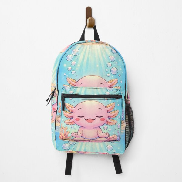 Item preview, Axolotl Zen Moment - Underwater Meditation designed and sold by ImagineNature.