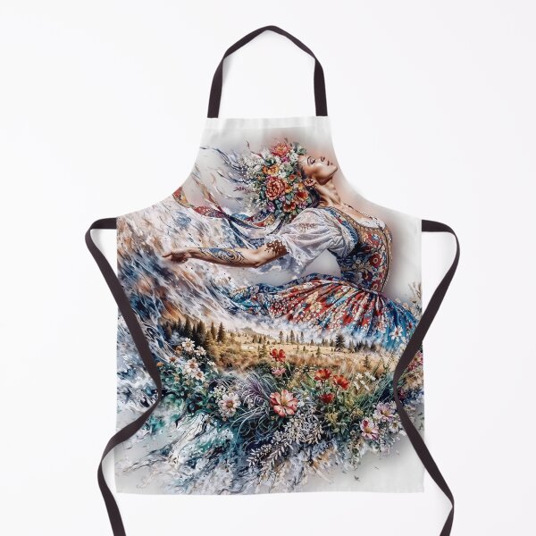 Item preview, Poland folk dancer double exposure nature floral landscape folklore digital artwork / domin dejco.art designed and sold by dejco.art.