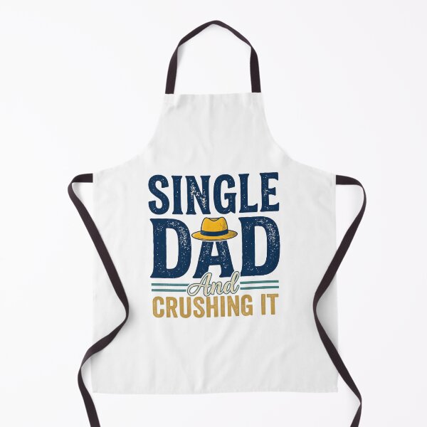 Item preview, Single Dad Crushing design- Funny Vintage Father’s Day Gift designed and sold by SideKickCreates.