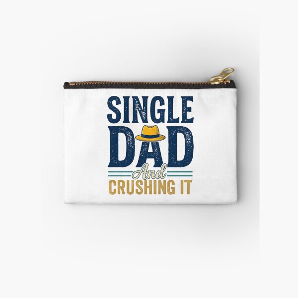 Item preview, Single Dad Crushing design- Funny Vintage Father’s Day Gift designed and sold by SideKickCreates.