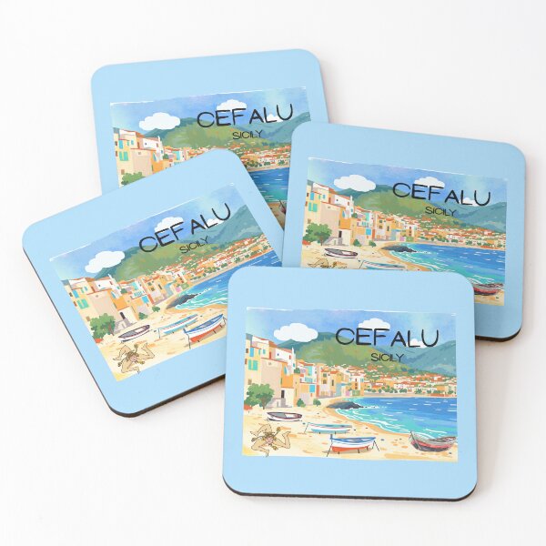 Item preview, Cefalu Sicily Travel designed and sold by AnulaArt.