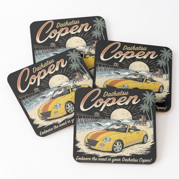 Item preview, Retro Summer Sunset Copen JDM Beach Cruiser designed and sold by AdyKurniawan.