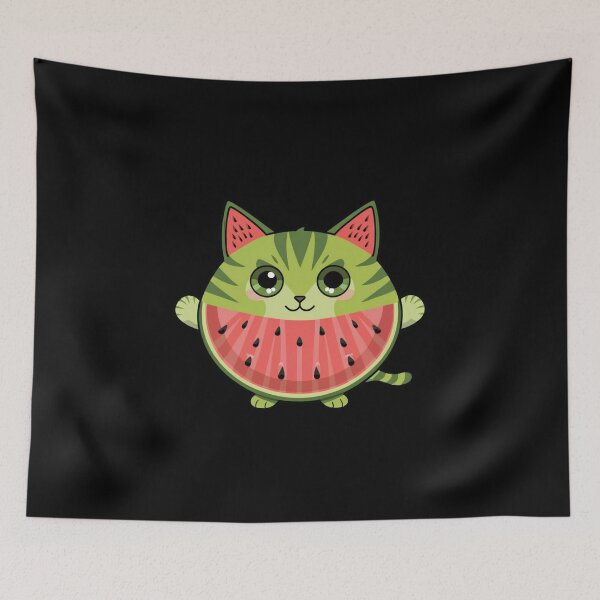 Item preview, cat watermelon designed and sold by jkrphoto.