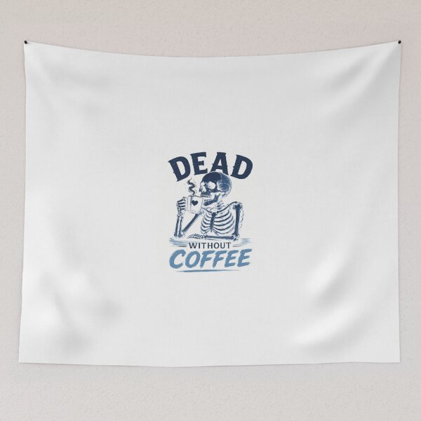 Item preview, dead without coffee designed and sold by bandarartisan.
