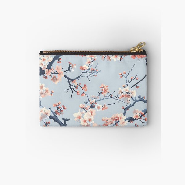 Item preview, Sora Sakura - Serene Blue Japanese Blossom Pattern designed and sold by KaitoJapanDesign.