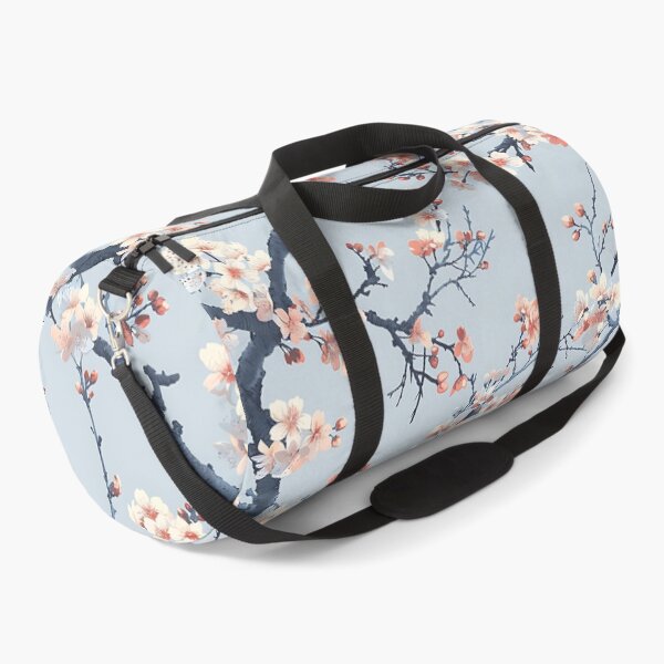 Item preview, Sora Sakura - Serene Blue Japanese Blossom Pattern designed and sold by KaitoJapanDesign.