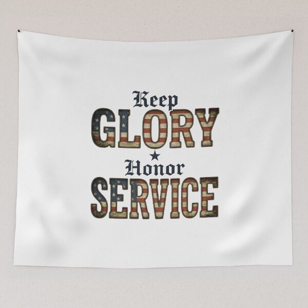 Item preview, Keep Glory Honor Service designed and sold by laughingshirts.