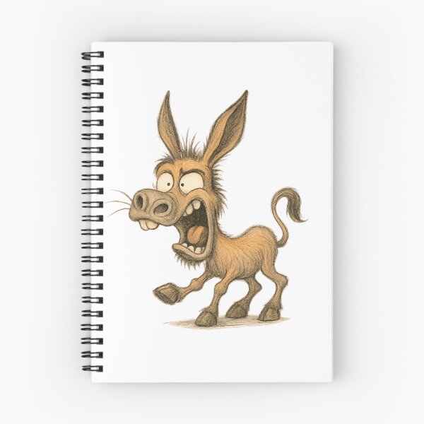 Item preview, Expressive Donkey – Funny Shocked Donkey Art designed and sold by Yomere.
