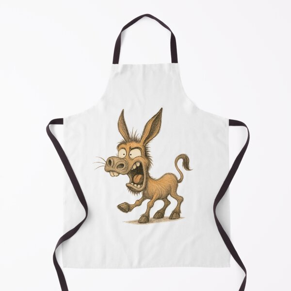Item preview, Expressive Donkey – Funny Shocked Donkey Art designed and sold by Yomere.