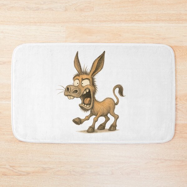 Item preview, Expressive Donkey – Funny Shocked Donkey Art designed and sold by Yomere.