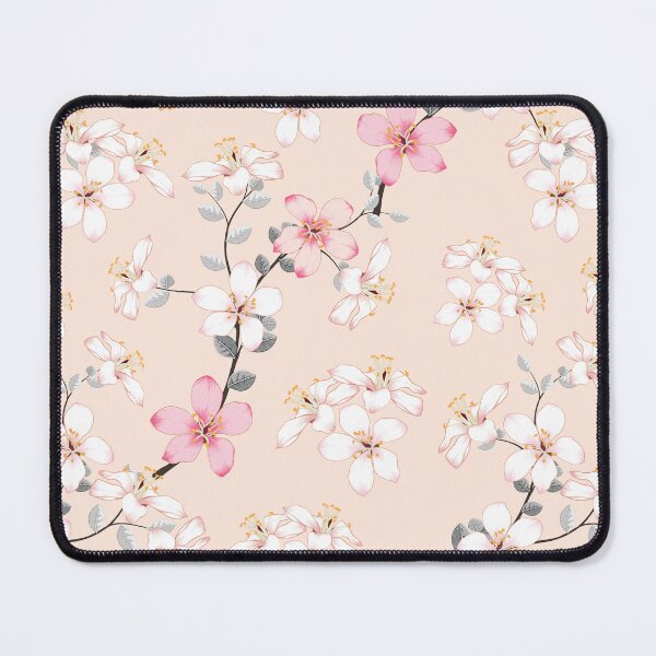 Item preview, Shiroi to Pinku Sakura - Pastel Blossom Pattern designed and sold by KaitoJapanDesign.