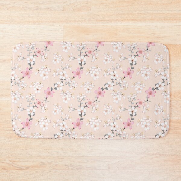 Item preview, Shiroi to Pinku Sakura - Pastel Blossom Pattern designed and sold by KaitoJapanDesign.