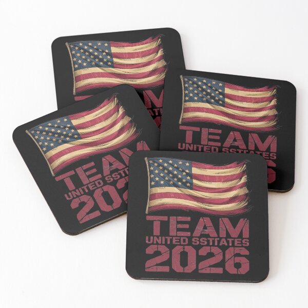Item preview, Team United States USA 2026 Fan Flag T-Shirt V2 designed and sold by DBWStudios.