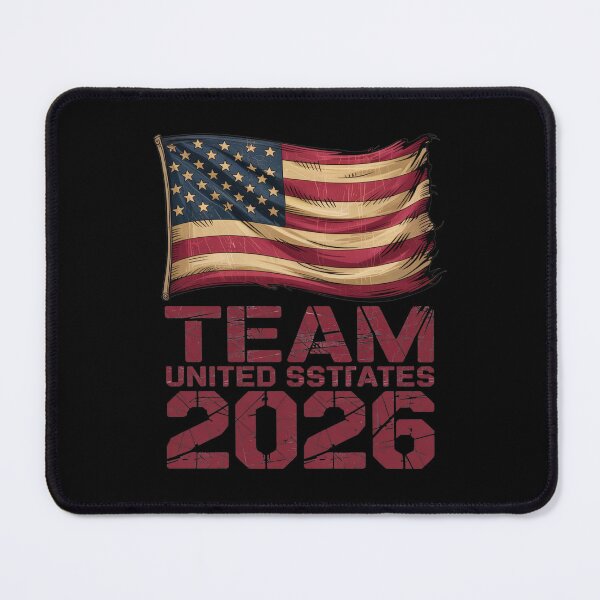 Item preview, Team United States USA 2026 Fan Flag T-Shirt V2 designed and sold by DBWStudios.