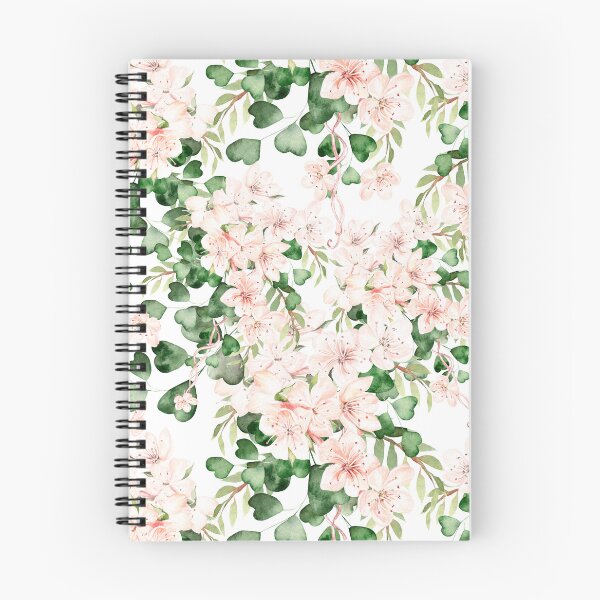 Item preview, Midori Sakura - Watercolor Japanese Cherry Blossom Pattern designed and sold by KaitoJapanDesign.