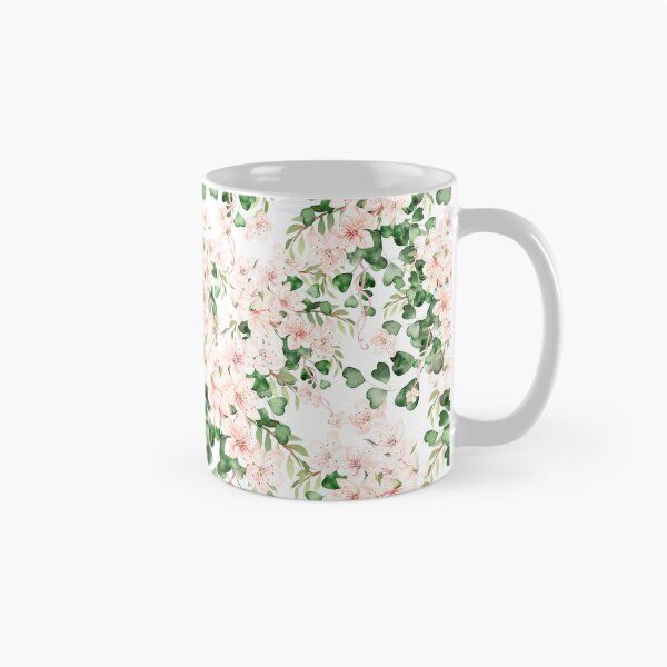 Item preview, Midori Sakura - Watercolor Japanese Cherry Blossom Pattern designed and sold by KaitoJapanDesign.